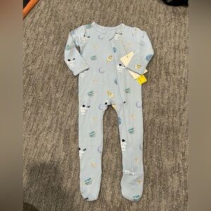 Kyte - Ice Space Zippered Footie